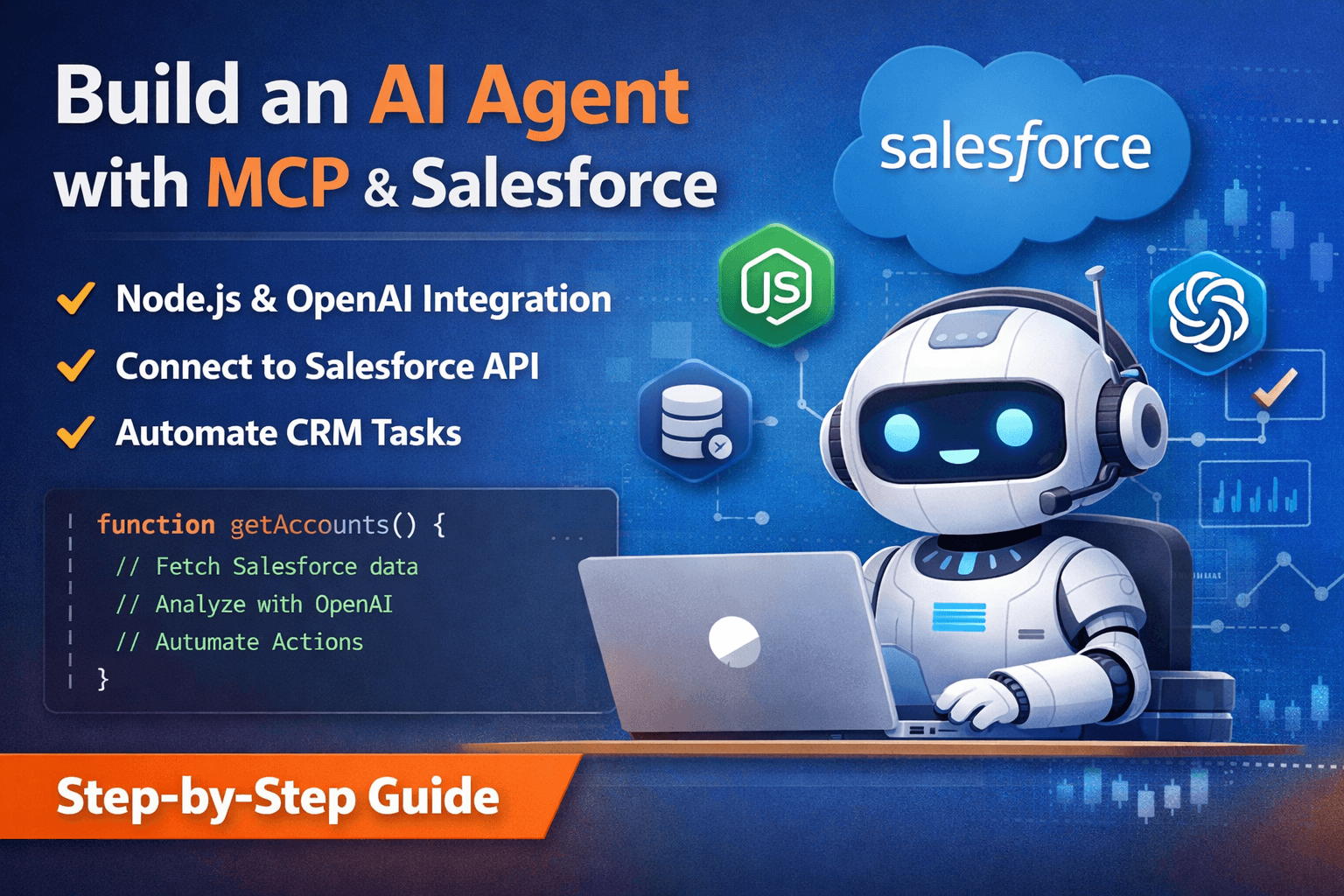 🤖 How to Build an AI Agent Using MCP and Connect It to Salesforce (Step-by-Step Guide)